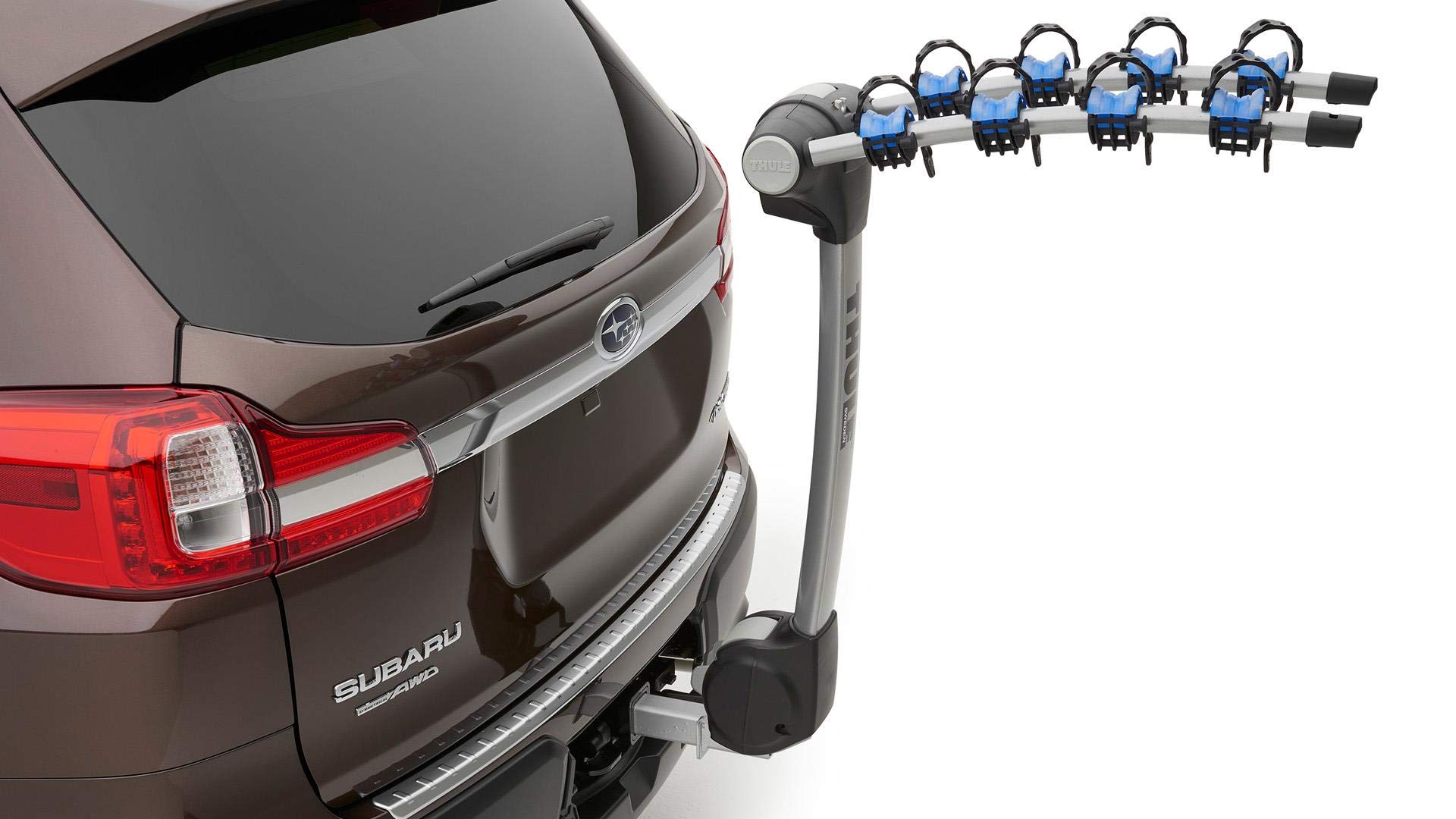 Subaru 2019-2023 Ascent 2022-2023 Forester 2020-2023 Outback 4 Bikes Hitch Mounted Bike Rack OEM Thule OEM SOA567B050 Genuine