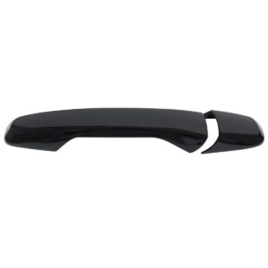 NewYall Black Exterior Door Handle Covers for Ford Edge Explorer 2011-2016 Outer Front Rear Left Driver and Right Passenger Side