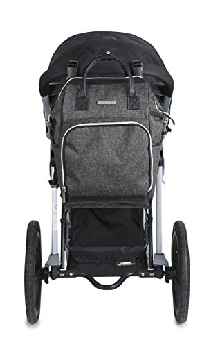 Bananafish Midi Diaper Backpack, Black