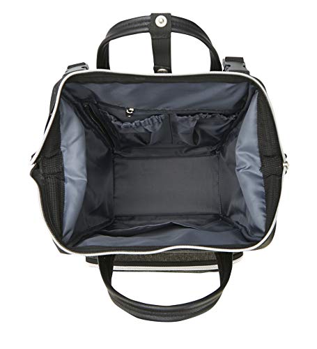 Bananafish Midi Diaper Backpack, Black