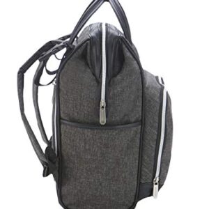 Bananafish Midi Diaper Backpack, Black