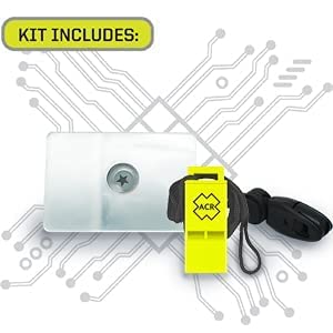 ACR ResQLink View GPS Personal Locator Beacon Survival Kit