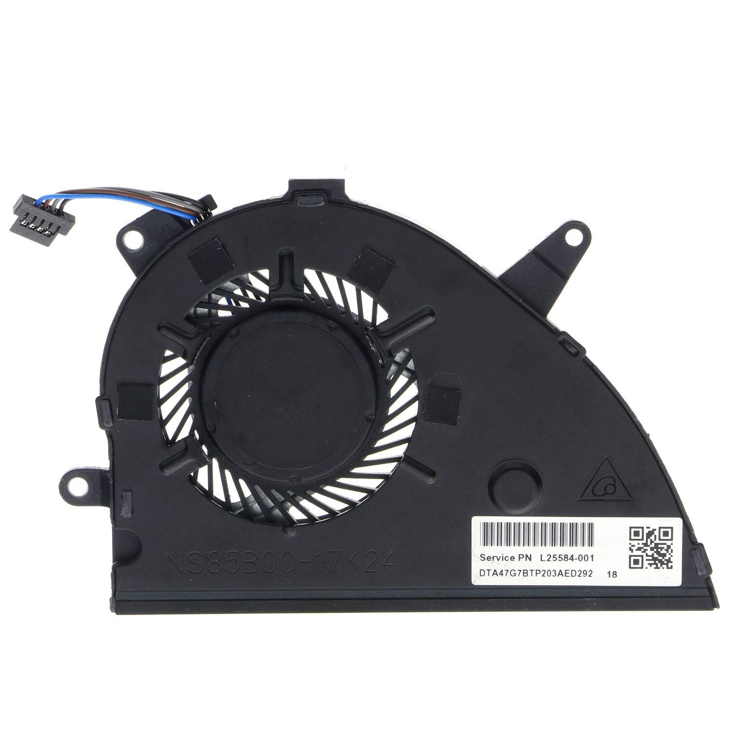 CPU Cooling Fan for HP Pavillion 15-cs0053cl 15-CS0051WM 15-CS0079NR 15-CS0021NA 15-CW 15-CW0505SA L25584-001 L25588-00 L27902-001