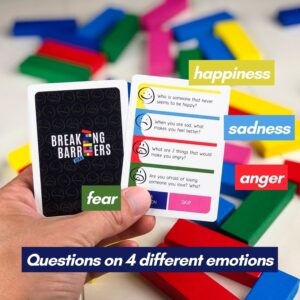 Breaking Barriers Down - Social Skills Games and Therapy Games, A Feelings Game for Kids That Develops Emotion Regulation and Explores Anger, Sadness, Fear and Joy