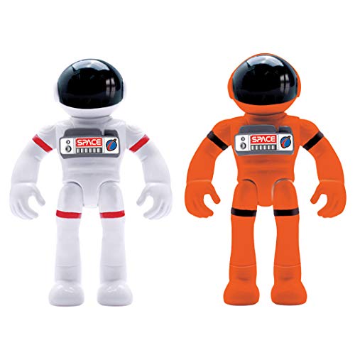 Astro Venture Space Shuttle Toy with 2 Astronauts, Mechanical Arm and Rover - Lights Up with Blast Off Sound Effects - Rover Compartments Open with The Push of a Button - Fun Space Toys for Kids