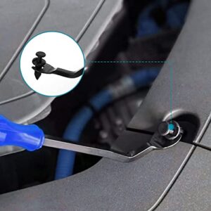 GLK Auto Trim Removal Tool Set Door Clip Panel Removal Tool Set Car Pry Tool with Fastener Remover for Car Dash Radio Audio Installer Pry Tool 9PCS