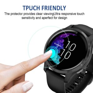 HATALKIN [6 Pack] Screen Protector Compatible with Garmin Venu Screen Protectors Smartwatch HD LiQuidSkin Film