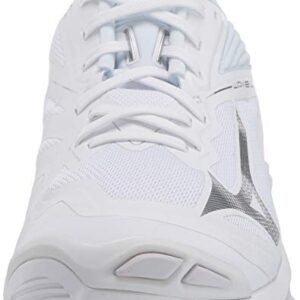 Mizuno Wave Lightning Z6 Womens Volleyball Shoe, White, 10