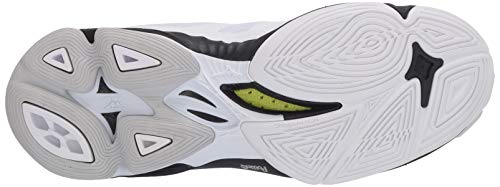 Mizuno Wave Lightning Z6 Womens Volleyball Shoe, White/Black, 10.5