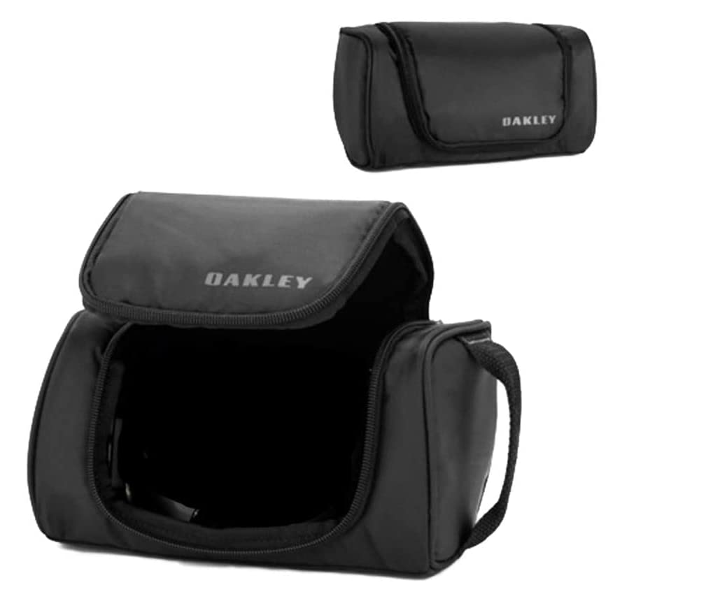 Oakley Fall Line XL Matte Black w/Prizm Persimmon with Large Goggle Soft Case