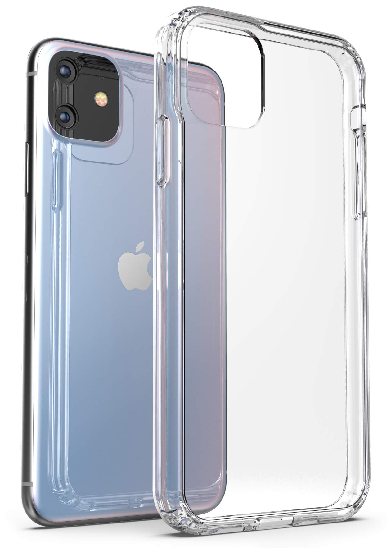 Encased iPhone 11 Belt Clip Case (2019) Ultra Slim Clear Back Cover with Holster