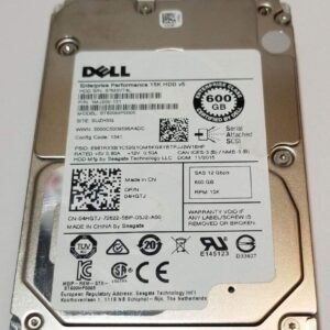 Seagate 600GB HDD 15K RPM 2.5" 12Gb/s SAS Hard Disk Drive Model: ST600MP0005 DP/N: 4HGTJ