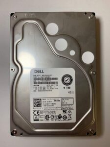 toshiba 4tb hdd 7.2k rpm 3.5" 12gb/s sas hard disk drive model: mg04sca40eny dp/n: 1mvtt