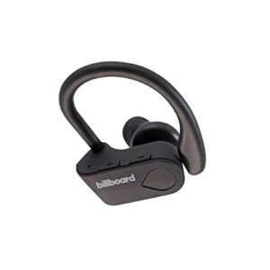 Billboard Bluetooth 5.0 True Wireless Stereo Sport Earhooks with Charging Stand, Black (BB2623)