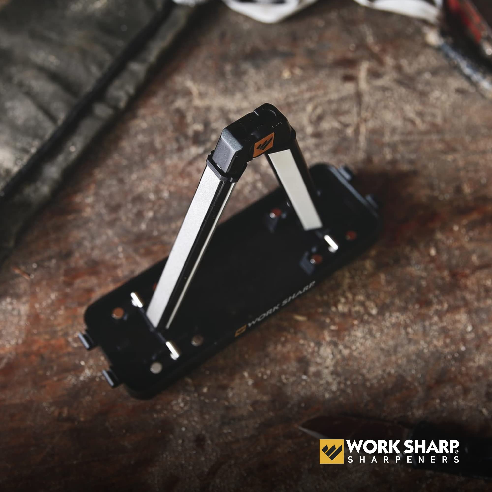 Work Sharp - WSBCHAGS Benchtop Angle Set Knife Sharpener - Ken Onion Edition