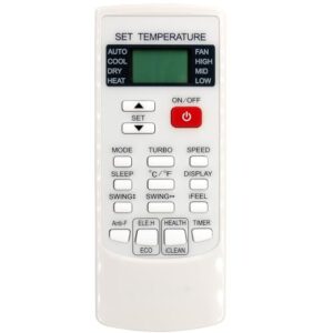 replacement ykr-h/102e auxia remote control for aux air conditioner ykr-h/002e ykr-h/006e