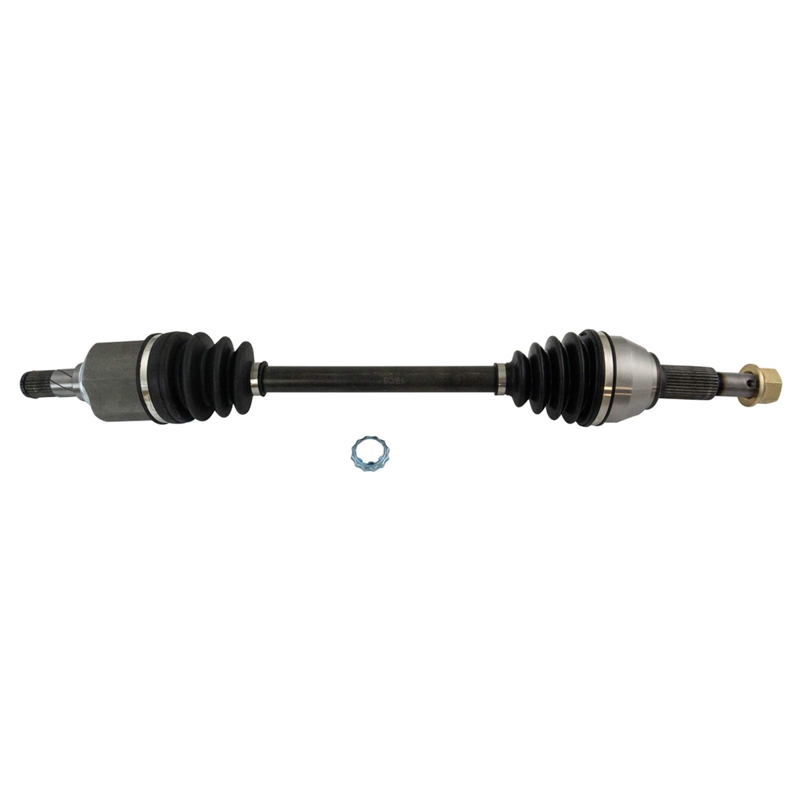 TRQ Front Left CV Axle Shaft Assembly Drivers Side Compatible with 2013-2018 Nissan Altima