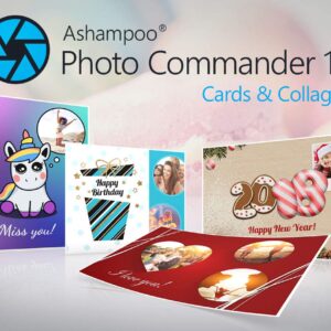 Photo Commander 16 - Photo Editing & Graphic Design Software for Windows 11, 10, 8.1, 7 - make your own photo collages, calendars and slideshows