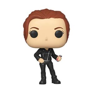 funko pop! marvel: black widow – black widow (street), multicolor