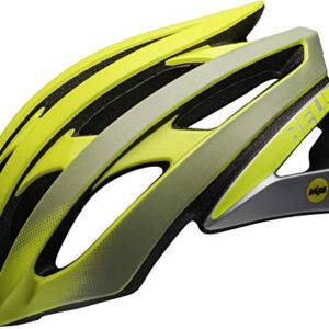 BELL Stratus Ghost MIPS Adult Road Bike Helmet - Ghost Matte/Gloss Hi-Viz Reflective (2023), Large (58-62 cm)