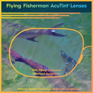 Flying Fisherman Freeline Classic Polarized Sunglasses, Matte Black Frames/Smoke Lenses, Medium