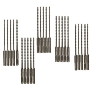 25PC, Rotary Drill Bit,SDS Plus Bits, 3/8" x 8", Masonry Drill bit Set, SDS+ Hammer Bits