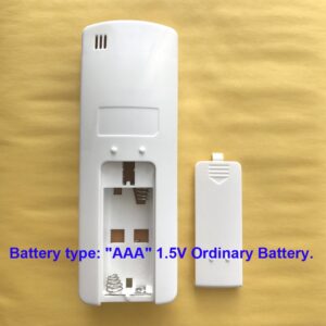 CHOUBENBEN Replacement for Air Conditioner Remote Control FFTA103WA1 FFTA103WA2 FFTA123WA1 FFTA123WA2 FFTA142WA2 FFTH082WA1 FFTH102WA2 FFTH122WA2 FFTH142WA2 FFRE063WAE FFRE083WAE FFRE103WAE