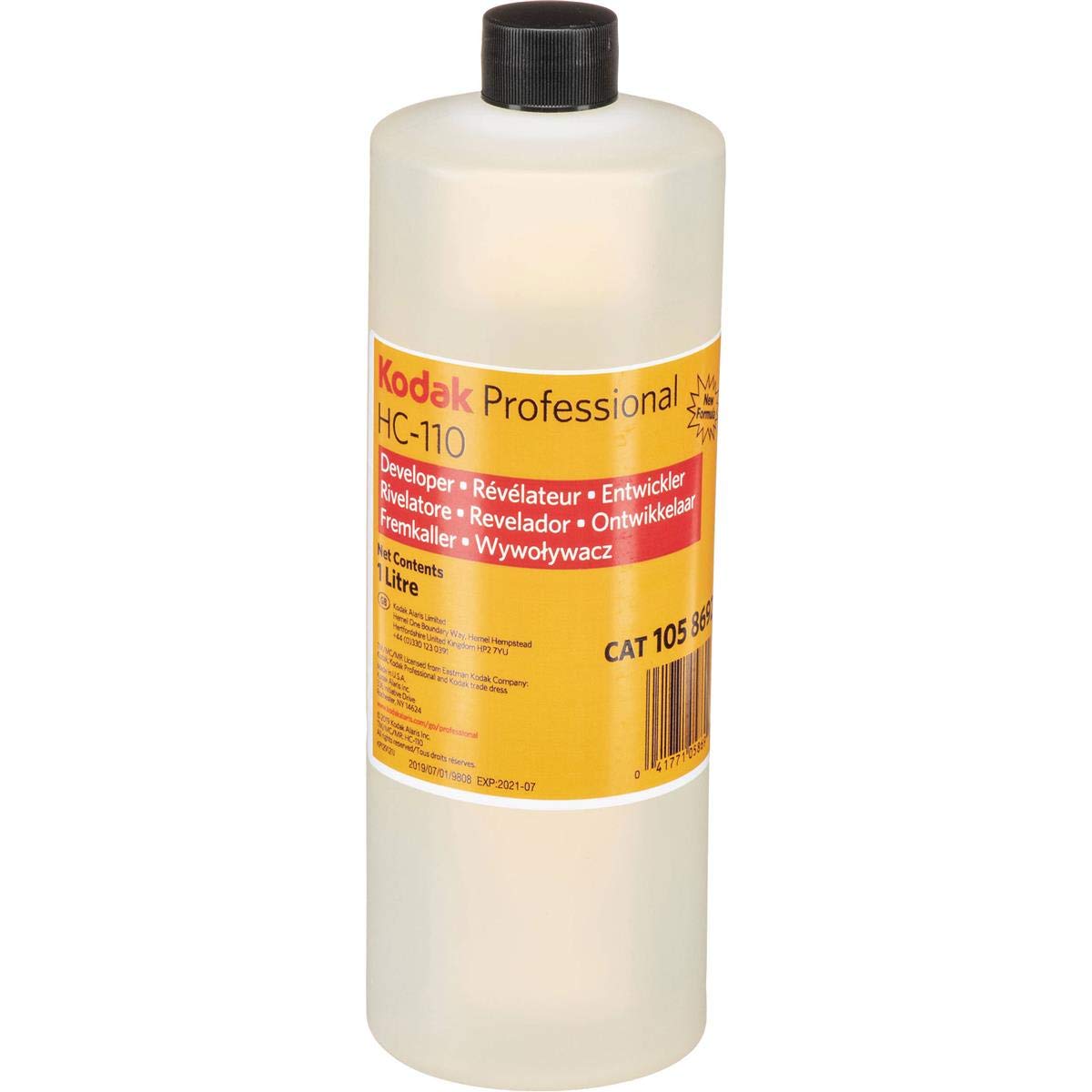 KODAK Professional HC-110 Liquid Film Developer, Makes 16 Liters