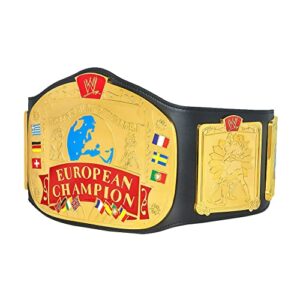 WWE Authentic Wear European Championship Replica Title Belt Multi