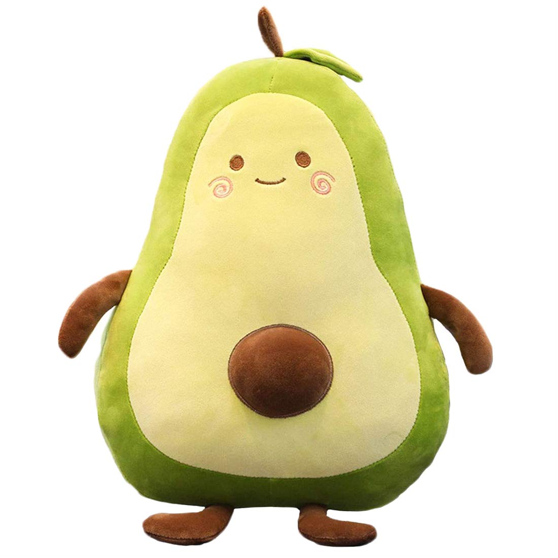 EHOTONG Avocado Plush, Food Pillow Cute Funny Fruit Throw Pillows Stuffed Toy, 17.7''