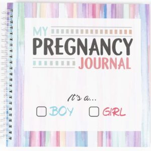 My Belly Book | Pregnancy Journal and Baby Memory Book with Stickers | Baby's Scrapbook and Photo Album | Pregnancy Journals for First Time Moms | Pregnancy Journal Memory Book