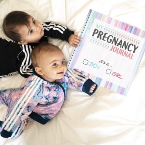 My Belly Book | Pregnancy Journal and Baby Memory Book with Stickers | Baby's Scrapbook and Photo Album | Pregnancy Journals for First Time Moms | Pregnancy Journal Memory Book