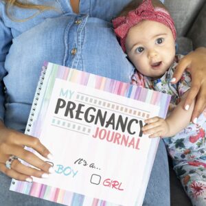 My Belly Book | Pregnancy Journal and Baby Memory Book with Stickers | Baby's Scrapbook and Photo Album | Pregnancy Journals for First Time Moms | Pregnancy Journal Memory Book