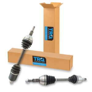 trq front cv axle shaft assembly pair lh rh sides for town country grand caravan