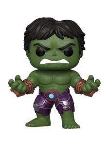 funko pop! marvel: avengers game - hulk (stark tech suit), multicolor, model:47759