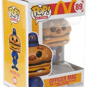 Funko Pop! Ad Icons: McDonald's - Officer Big Mac, Multicolor (45726)