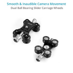 Proaim Curve-180° Curved Video Camera Slider for Tracking/Motion/Parabolic/Reveal Shots & More. Smooth & Balanced Glides, Adjustable Feet. 10kg/ 22lb Payload, 1/4" & 3/8" Tripod Threads (SL-CUR-180)