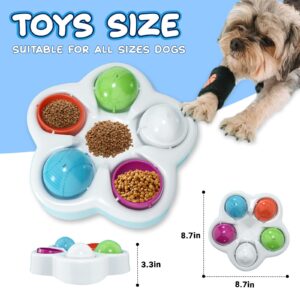 CALHNNA Dog Puzzle Toys - Interactive Dog Toys for Treat Training Mentally Stimulation Dog Gifts Enrichment Toys for Puppy Small Medium Large Dogs