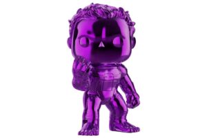 funko pop marvel avengers endgame purple chrome 499 (no sticker)