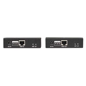 Tripp Lite HDMI HDBaseT KVM Console Extender Over Cat6, 4k HDMI Video Extender, 2 USB Ports, IR, 4K @ 30 Hz, 1080p (B013-HU-4K)