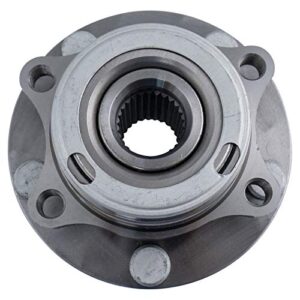 TRQ Front Wheel Bearing & Hub Assembly Driver or Passenger Side for 2004-2006 Infiniti G35X All Wheel Drive Models