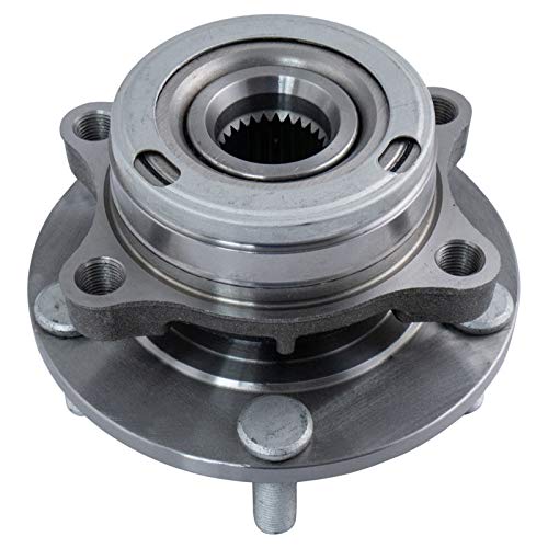 TRQ Front Wheel Bearing & Hub Assembly Driver or Passenger Side for 2004-2006 Infiniti G35X All Wheel Drive Models