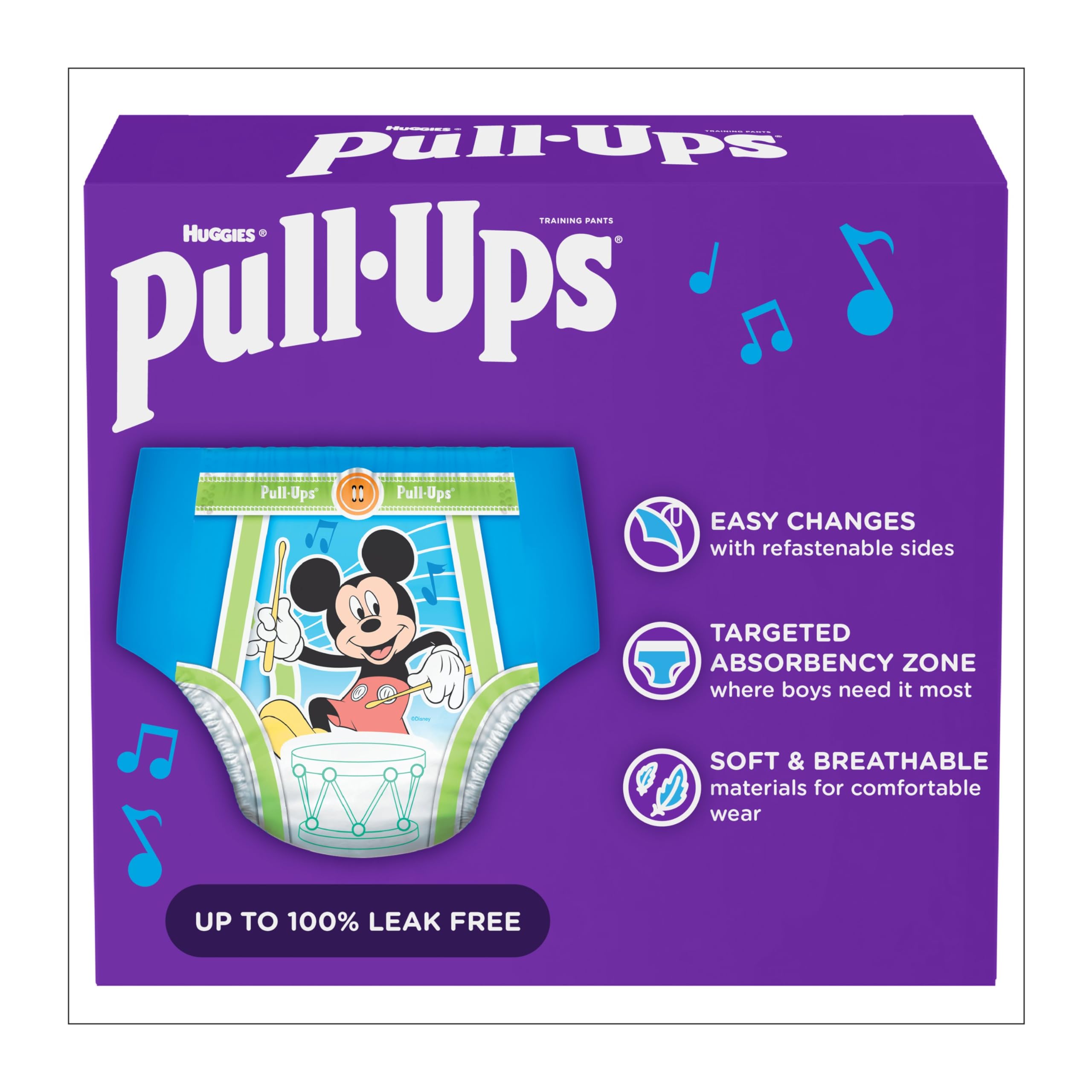 Pull-Ups Boys' Potty Training Pants, 3T-4T (32-40 lbs), 112 Count (4 Packs of 28)