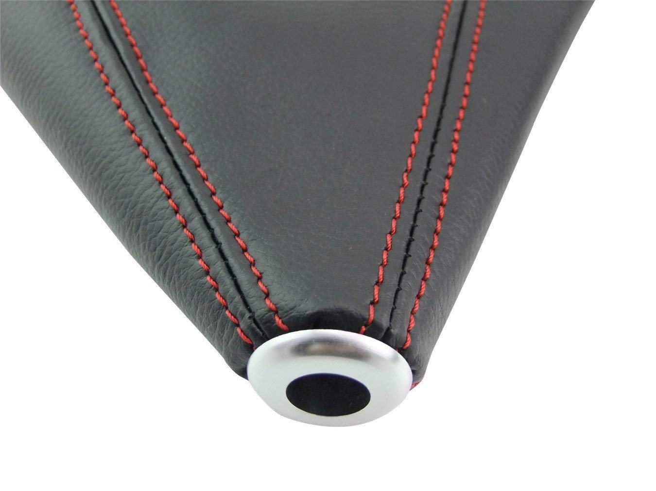 PVC Shift Boot for Manual Automatic Car/Auto Gear Shift Knob Cover MT/at Universal Type (Red)