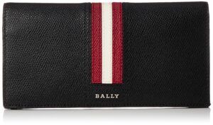 bally lettering tsp wallet, black