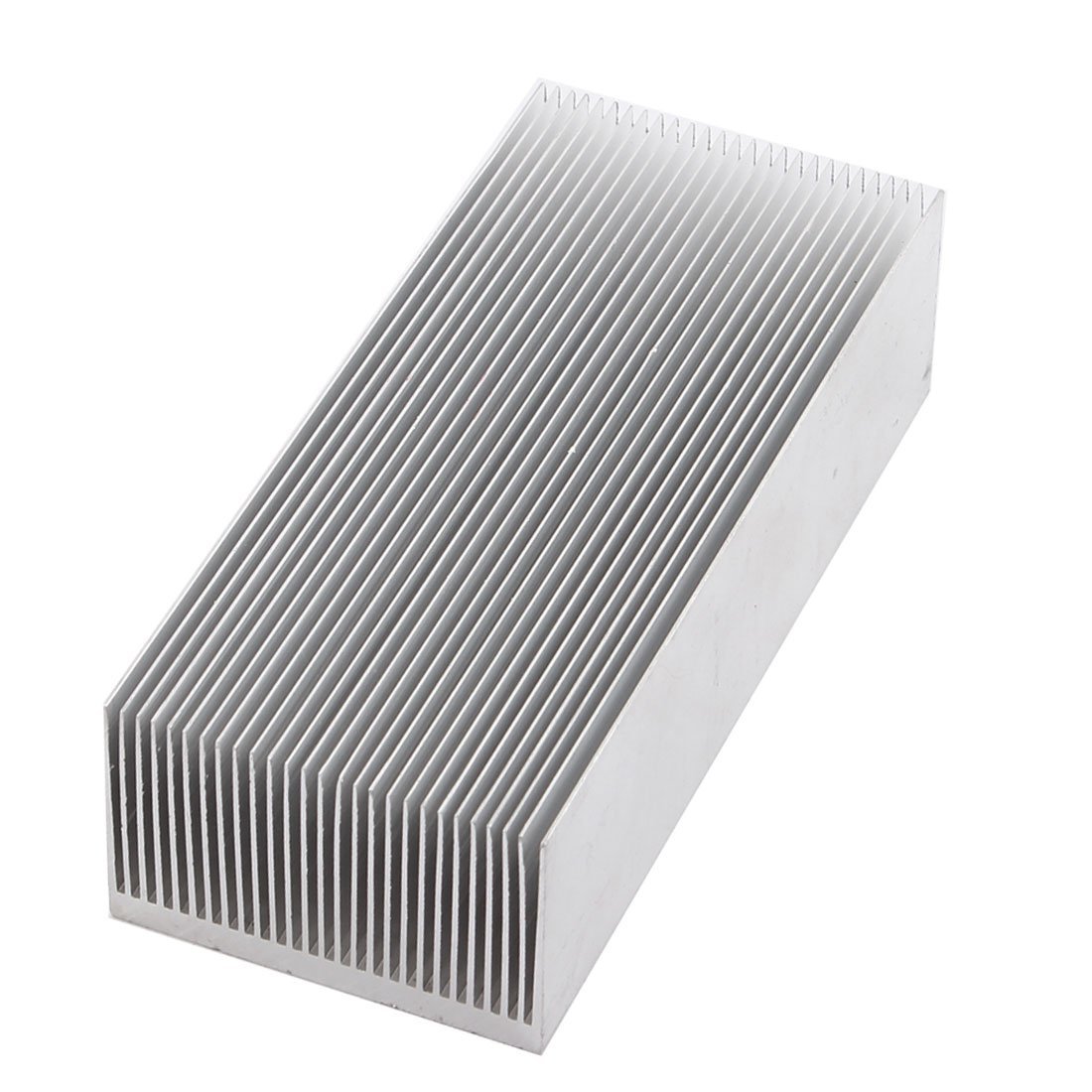 Xnrtop Aluminum Heat Radiator Heatsink Cooling Fan 150x69x37mm Silver Tone