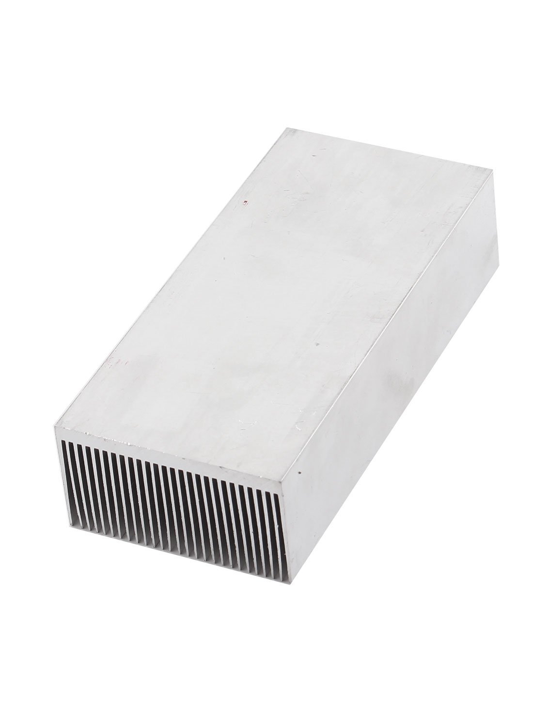 Xnrtop Aluminum Heat Radiator Heatsink Cooling Fan 150x69x37mm Silver Tone