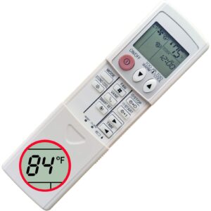 replacement mitsubishi electric mr slim air conditioner remote control msz-a24na