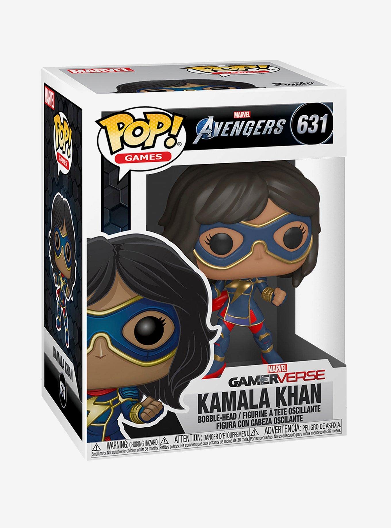 Funko Pop! Marvel: Avengers Game - Kamala Khan (Stark Tech Suit), Multicolor