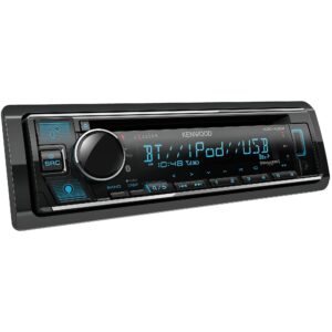 Kenwood KDC-X304 eXcelon CD Car Stereo Receiver w/Bluetooth Hands Free Calling, AM/FM Radio, USB, Amazon Alexa Built Ready, Variable Color Illumination